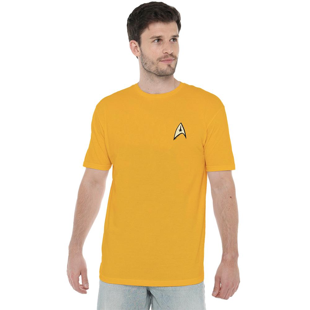Star Trek Unisex Adult Command Uniform T-Shirt