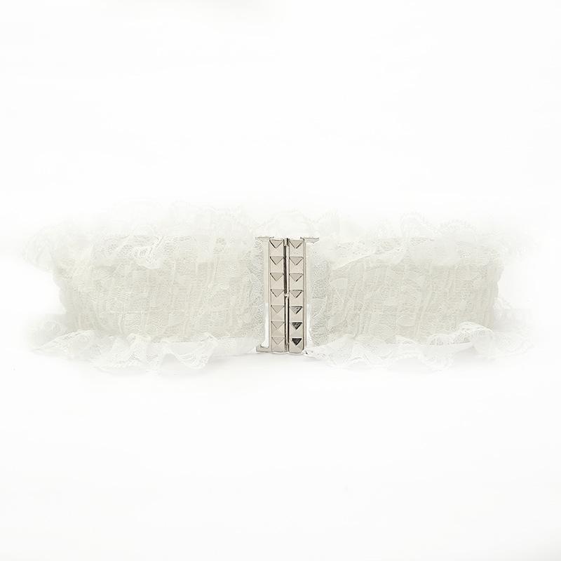 

Плотное прилегание к талии Широкий пояс Корейский стиль Универсальный Декоративный Эластичный пояс Женский Кружевной Эластичный Эластичный Пояс-корсет