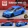 1/64 Subaru BRZ Miniaturowy Model Odlewany Metalowy Stop Cynku Samochodzik 1:64 JKM JDM Super Racing Vehicle Kolekcja Wolne Koła Prezent
