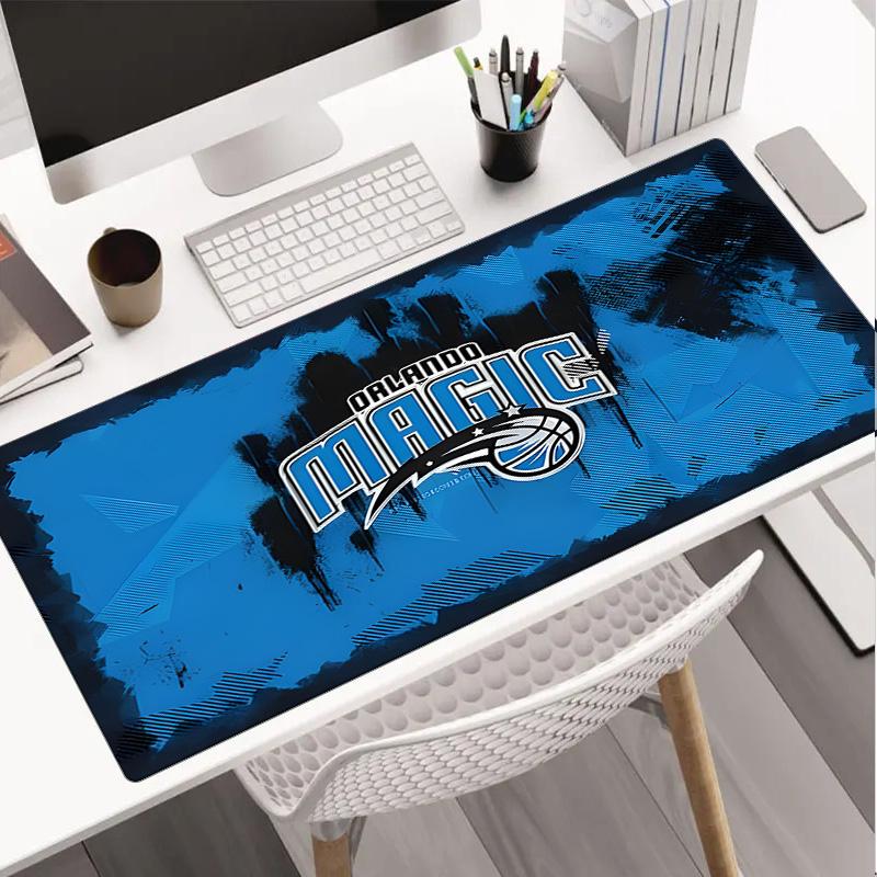 Коврик для мыши Orlando Magic, Резиновая основа, Коврик для мыши для геймеров и офисного использования, Игровой стол, Легко чистящийся коврик, Офисный вентилятор, Подарки