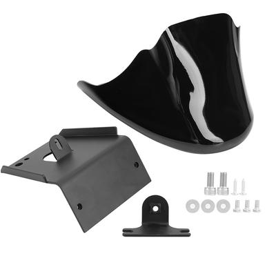 Motorcycle Parts Accessories Spoiler Chin Fairing Fit for XL1200 Models 04 17 (Glossy Black)