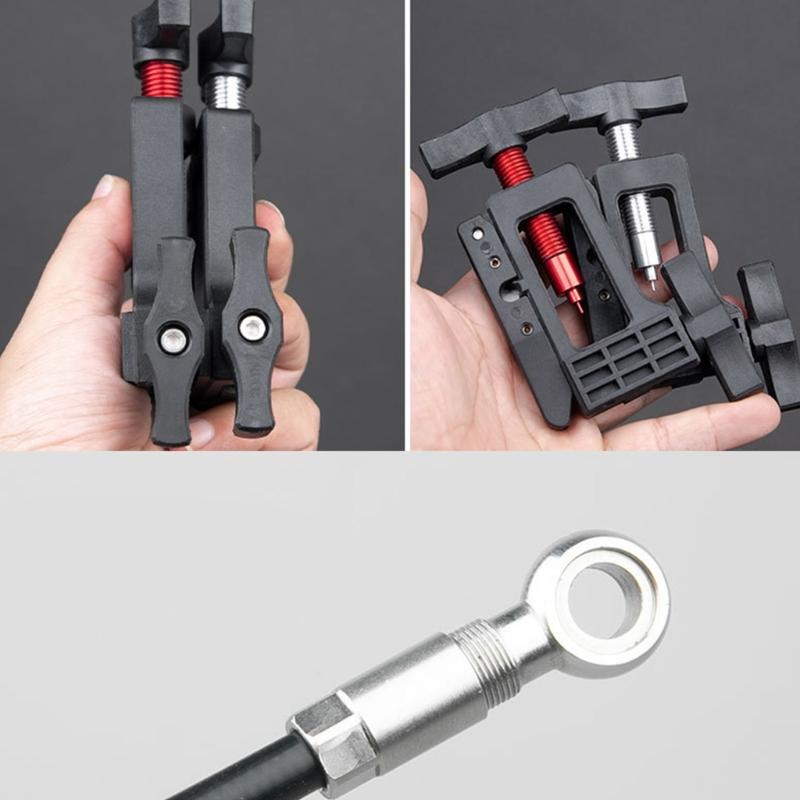 Bicycles Brake Hydraulic Disc Brake Hose Fitting Insert Tool Bike Oil Needle Inserting Tool Needle Driver Insertion Tool