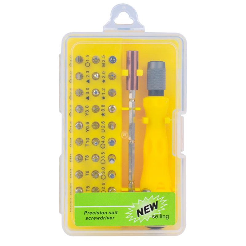 

32-in-1 CRV Steel Mobile Phone Repair Screwdriver Set - Multi-purpose Chrome Vanadium Combo Tools