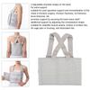 Chest Support Brace Breathable Elastic Dual Support Broken Rib Brace with Adjustable Shoulder Straps for Rib Fractures