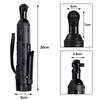 3/8" Rechargeable Cordless Electric Wrench Ratchet 18V with 2 Battery LED Light Right Angle Ratchet  60N.m Torque Power Tool D2 Free Shipping New
