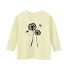 Children's 7-point Sleeved Round Neck Top Print Fashion Casual T-shirt