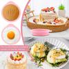 Multi-Size Silicone Cake Mold Set (4/6/8 Inch), Non-Stick Round Baking Pan for Bread Toast, Kitchen Baking Tool