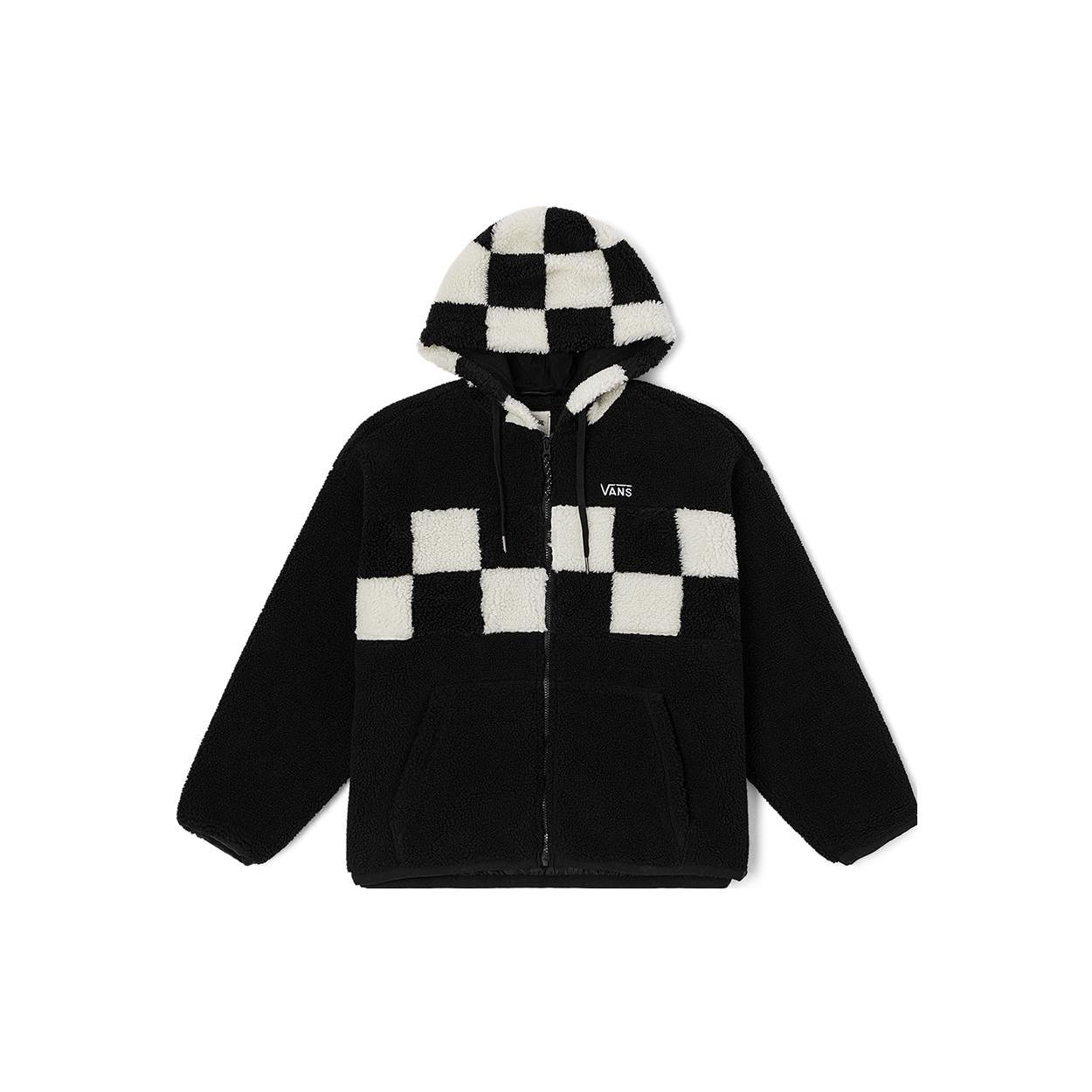 Куртки Vans Унисекс Черный С капюшоном Умеренный Другое VN00090ZBLK XL