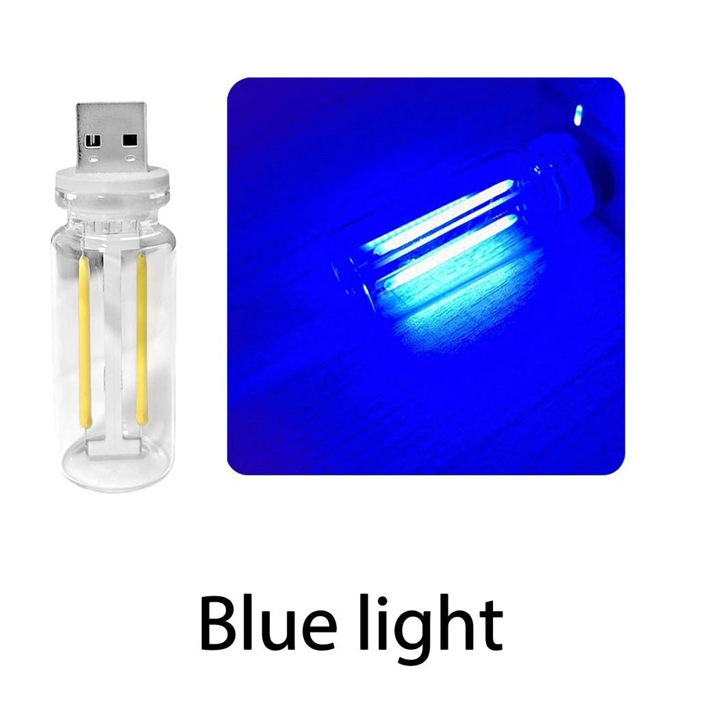 Car USB Night Light Touch Dimming Bulb 5V Retro LED Bulbs 0.3W DIY Camping Incandescent Decorative Car Interior Ambient Lighting