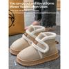 2025 New Women's Winter Snow Boots with Thickened Velvet Lining for Non-Slip, Warmth, and Comfort