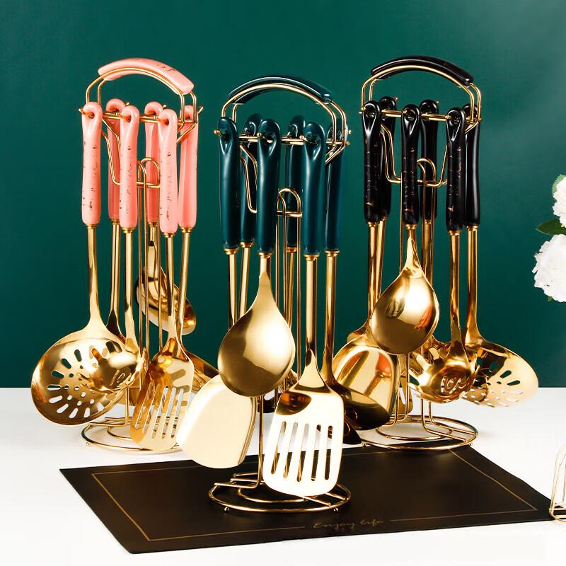 Nordic Stainless Steel 7-Piece Kitchen Utensil Set