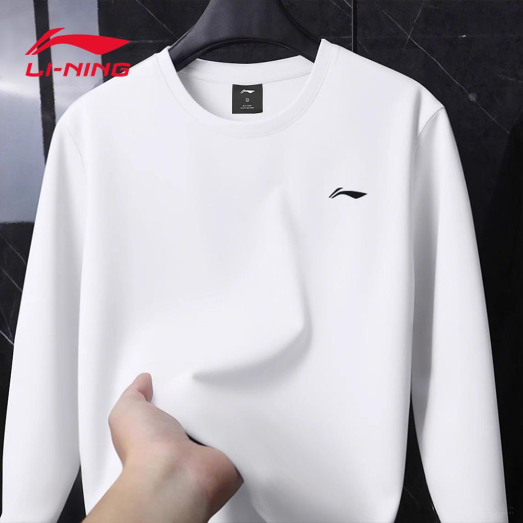 Li Ning T Shirts Men's Crew Neck Moderate Straight Fit YTLV061-16