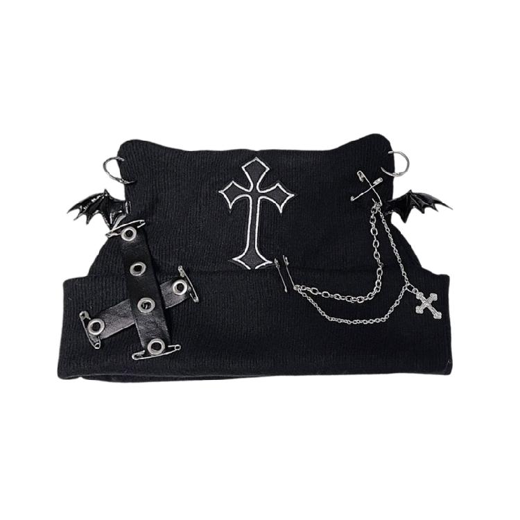 

Knit Hat Beanies Pullover Warm Skull Caps Millennial Hat Party Club Accessories 1