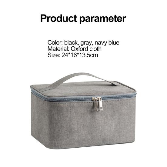 Cosmetic Bag Anti-static Waterproof Oxford Cloth Professional Cosmetic Makeup Bag Organizer for Home