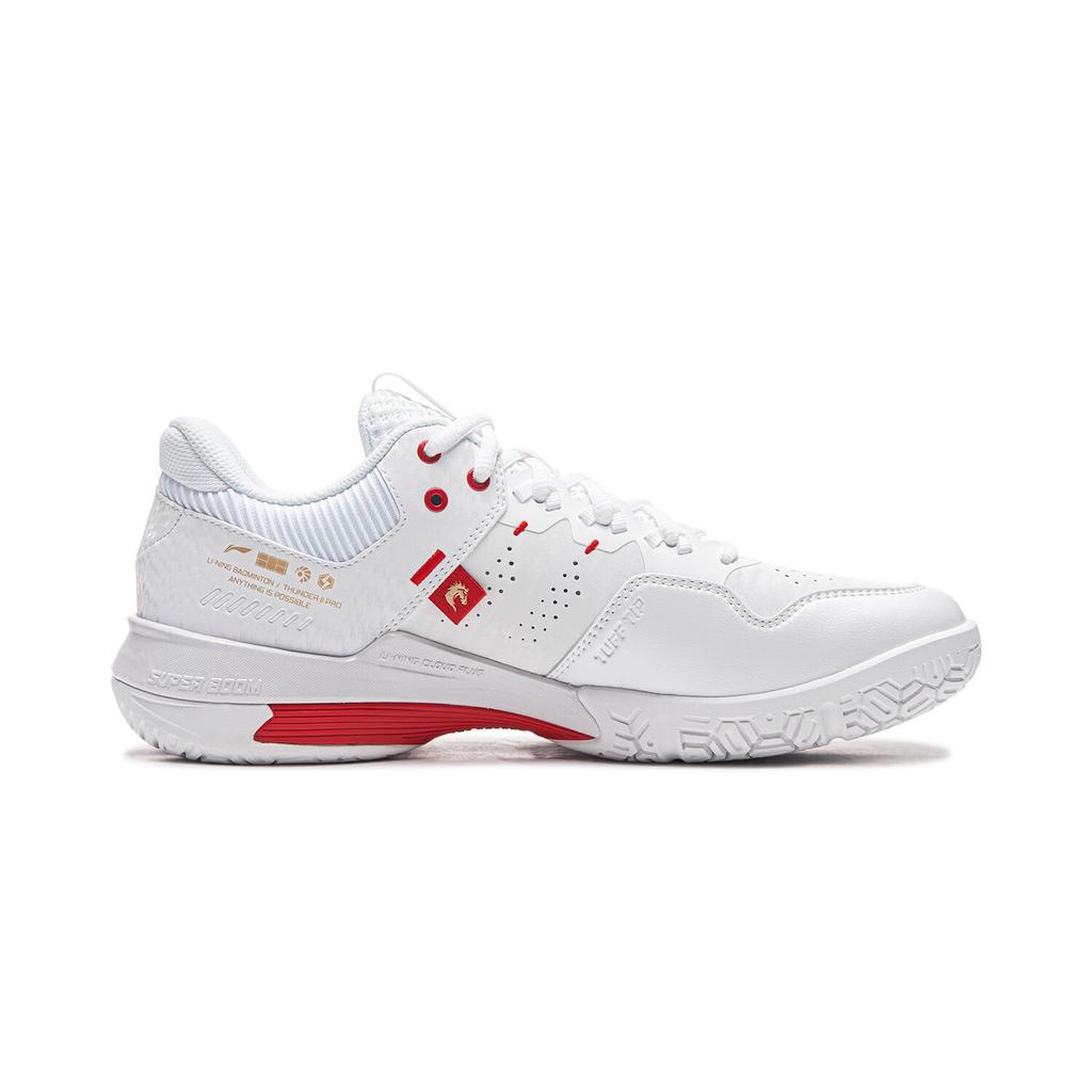 Li Ning Thunder 2 Pro Sportlich Bequem Vielseitig Leicht Rückfedernd Niedrig geschnitten Badminton Schuhe Unisex Sneaker AYAW029-1