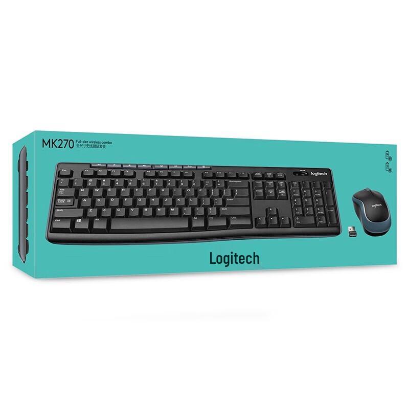Logitech MK270 Wireless Keyboard and Mouse Combo