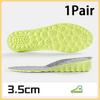 1Pair /2Pair New Breathable Anti-Odor Insole Height Increase Insoles Shock Absorbing Shoe Sole Soft Comfortable Sports Insole