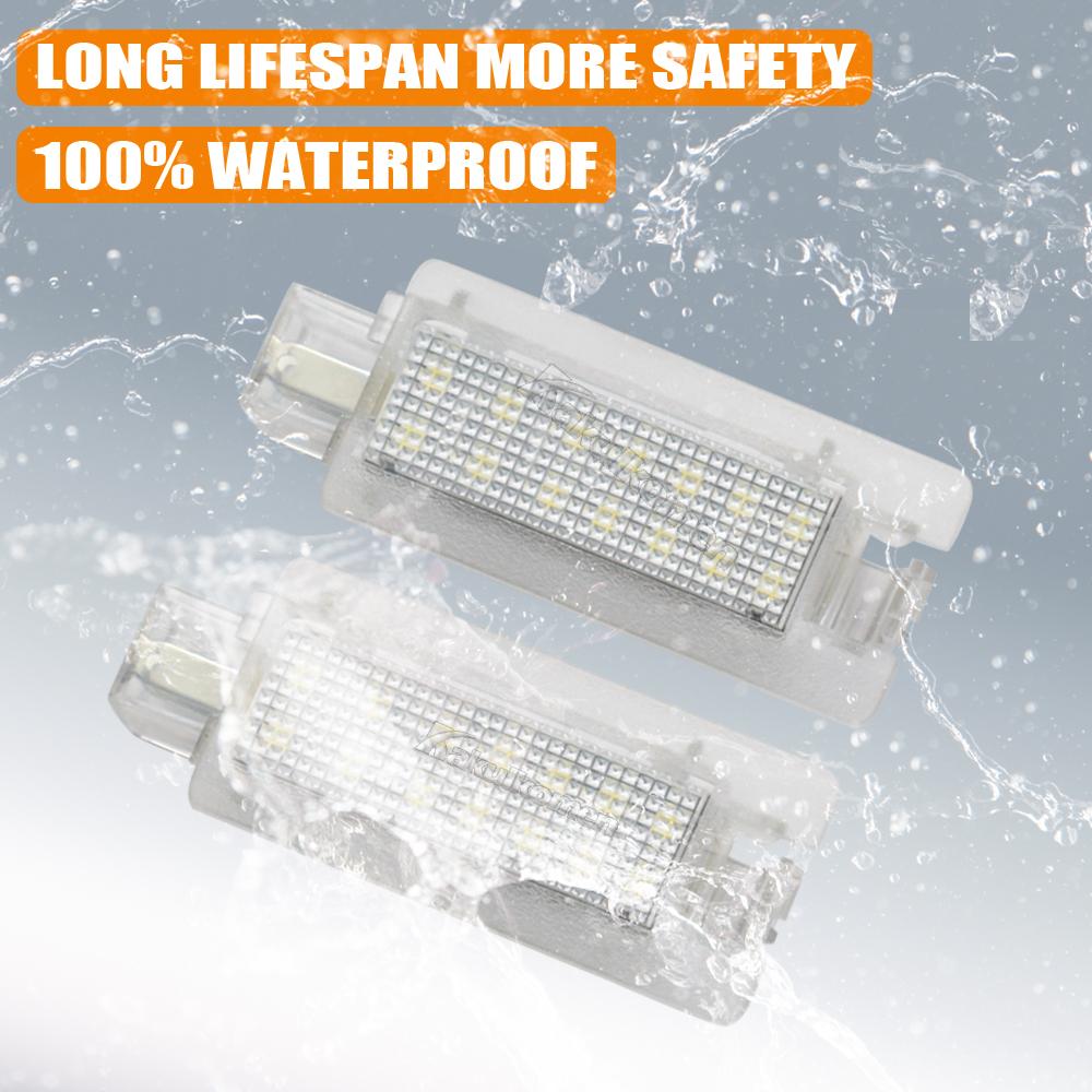 For Renault Megane I 1996-2003 Megane Scenic 1997-1999 Scenic I 1999-2003 Car LED Number License Plate Light White 14LED Lamp