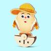 Creativity Wooden Potato Image Tumbler Assembly Set Children Puzzle Toys For Kids Educational Handson Learning Set