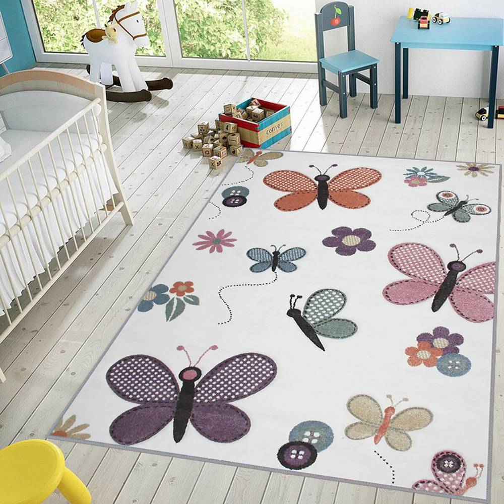 

Mosimoso Home RJ043 Детский ковер с нескользящей подошвой в горошек 80x150 cm