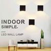 Lightess LED Wall Sconce Hardwired 10W, Set of 2 Modern Wall Lamp Black, Up Down Wall Mount Lights Mini Metal for Living Room Bedroom Hallway Decor,