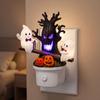 DOWMOO See-Saw Ghost Night Light, Fun Cute Ghost Shape, Halloween Decor, Nighttime Illumination