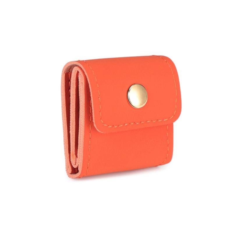 Foldable Jewelry Organizer Pouch With Multi Compartments For Rings Necklaces Earring Mini Travel Jewelry Roll Bag With Buckle