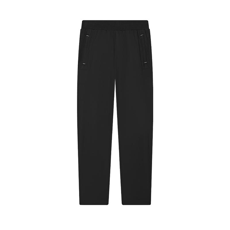 New FILA Knitted Sweatpants Men's Jet Black F11M432603FBK