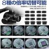 FOCUSMART LED Lighted Eyeglass Magnifier with 2.5x, 4x, 6x, 8x, 10x, 15x, 20x, and 25x Magnification, Interchangeable Lenses, Headband Included, Light