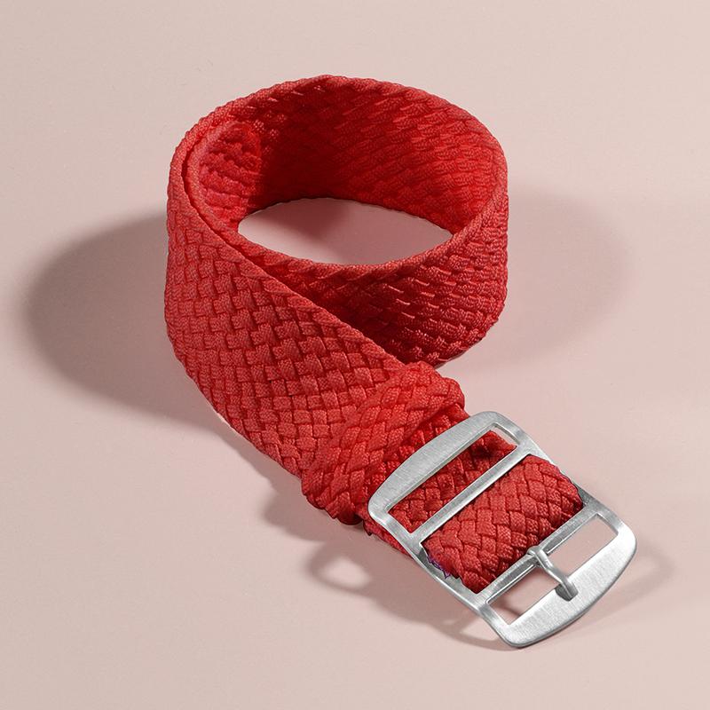 14mm 16mm 18mm 20mm 22mm Woven Nylon Watch Straps Fabric Bracelet for Omega Replacement Watch Band Silver Metal Buckle Wristbelt