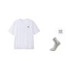 Li Ning T-Shirts Herren Weiß Rundhalsausschnitt Dünn Gerader Schnitt AHSW775-2