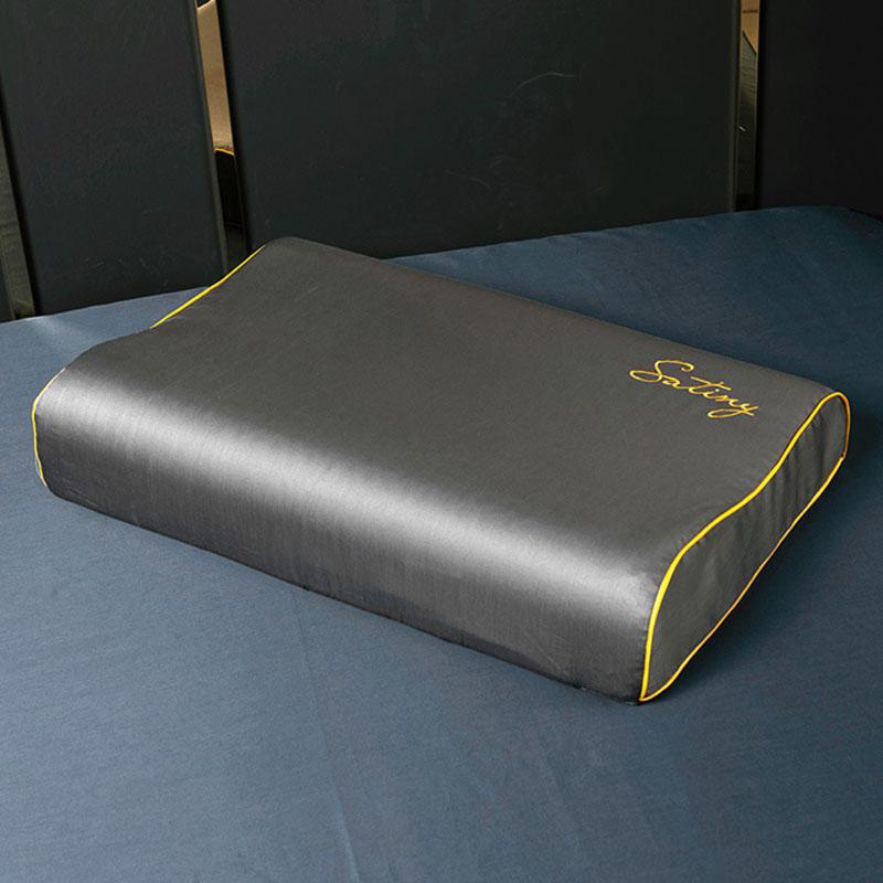 30x50/40x60cm Cotton Pillowcase Memory Foam Bed Orthopedic Latex Pillow Cover Sleeping Pillow Protector Pillowslip Bedding Set