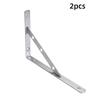 2pcs Thickened Shelf Brackets Right Angle Triangle Shelf Bracket Solid L Brackets  Corner