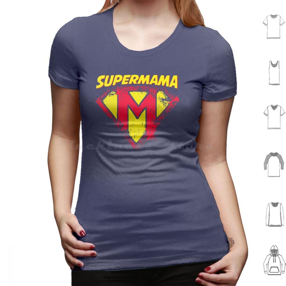 Super Mama T Shirt 6xl Cotton Cool Tee Supermama Super Hero Volar Super Mom Super Mama Comic Manga Freak Mom Mothers Day