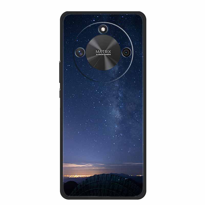Phone Case For Honor X60 5G Back Cover Case HonorX60 Black Silicone Soft Funda For Honor X9c Smart Case HonorX9c Smart Coque Bag
