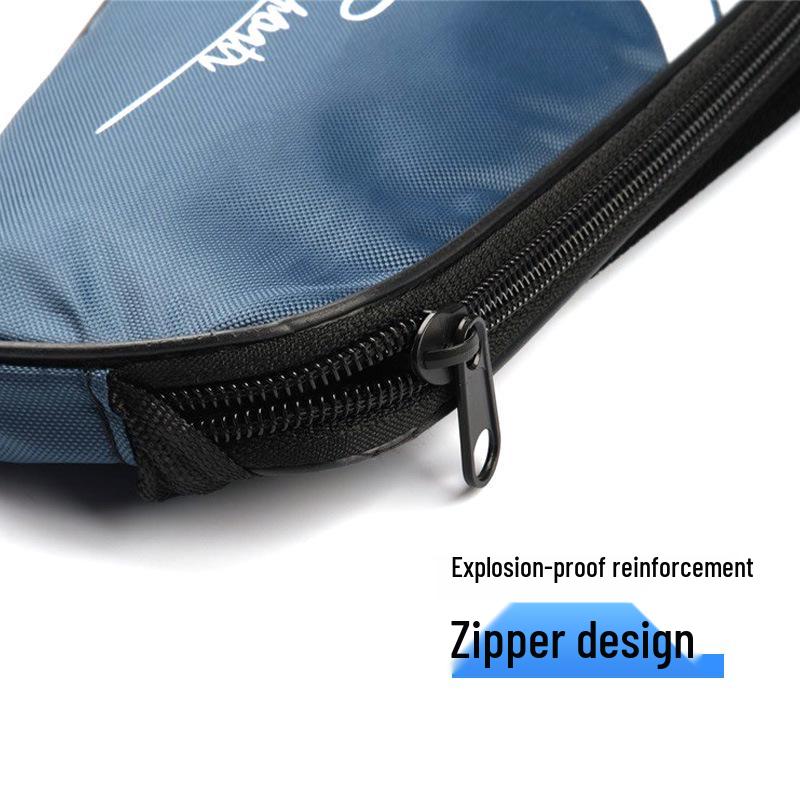 Double-Layer Oxford Cloth Badminton Bag PVC Large-Capacity Portable Crossbody Shoulder Bag for Rackets