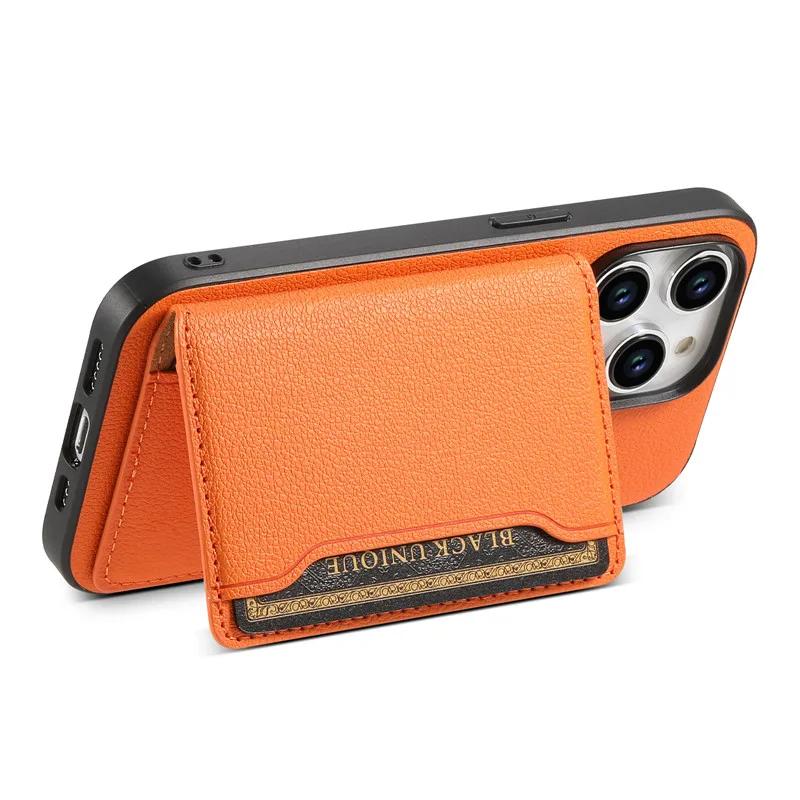 Luxury Leather Magnetic Wallet Phone Case For iPhone 16 16E 15Pro Max 14 Plus 13 12 Pro 11 X XS XR 7 8 SE Card Slot Holder Cover