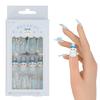 Chiikawa Nail 24 Chiikawa Adhesive Wood and Nail File Included Tips, Sheets, Stickers, Sticks, (Hachiware)