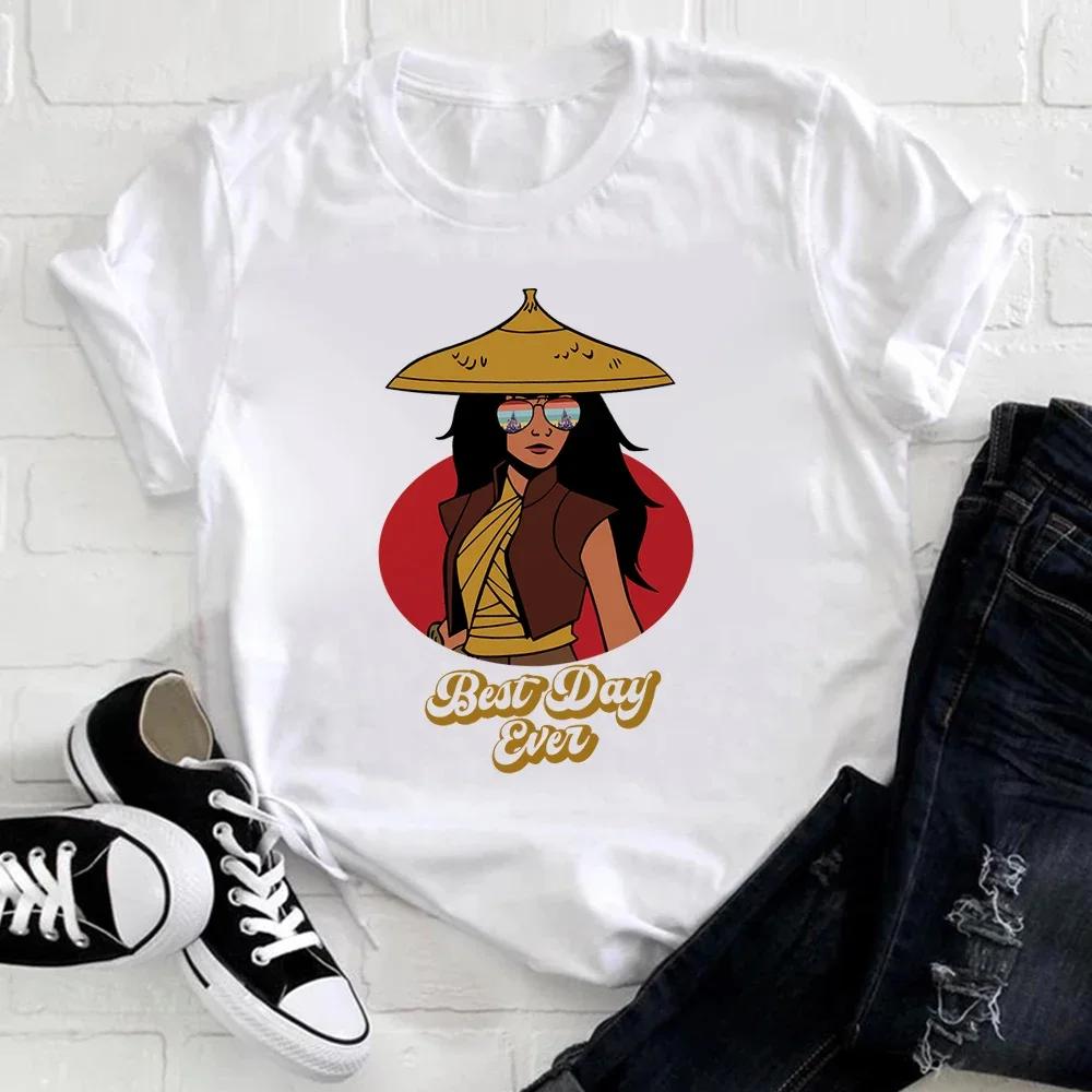 Kawaii T-shirt Cartoon Little Mermaid Print Short Sleeve T Shirt Fashion Streetwear Fashion Unisex Clothing Tops