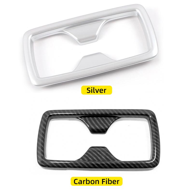 For Toyota Highlander XU70 Kluger Hybrid     2024 Car Seat Back Row Water Cup Holder Cover Frame Trim Sticker