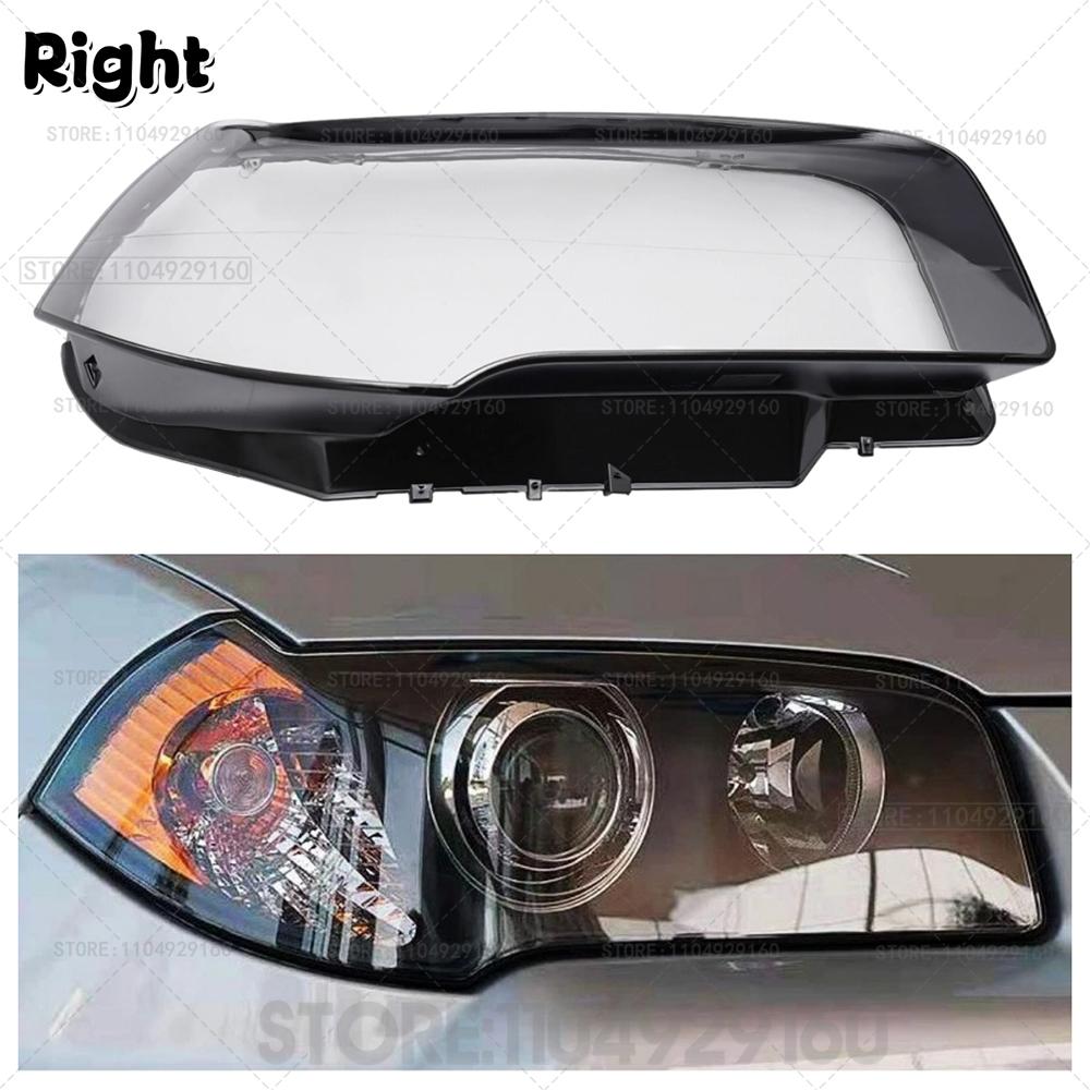 

For BMW X3 E83 2003-2010 Car Headlamps Cover Waterproof Clear Headlight Lens Replace Original Headlamp Shell Bmw Accessories Right