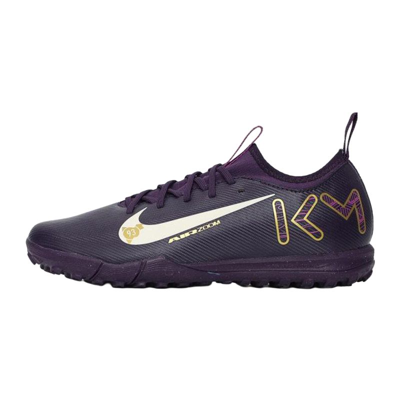 Kylian Mbappé X Nike Zoom Mercurial Vapor 16 Academy TF GS Grand Purple Kids Sneakers Pale-Ivory FQ8285-500