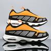 Large size autumn sports air cushion cushioning zipper lightweight casual running shoes