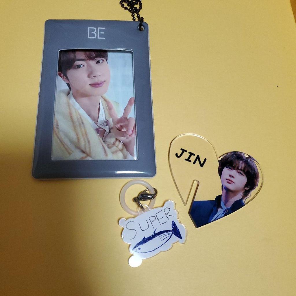 [USED] BTS Official JIN JIN BE Weverse Bonus Trading Card