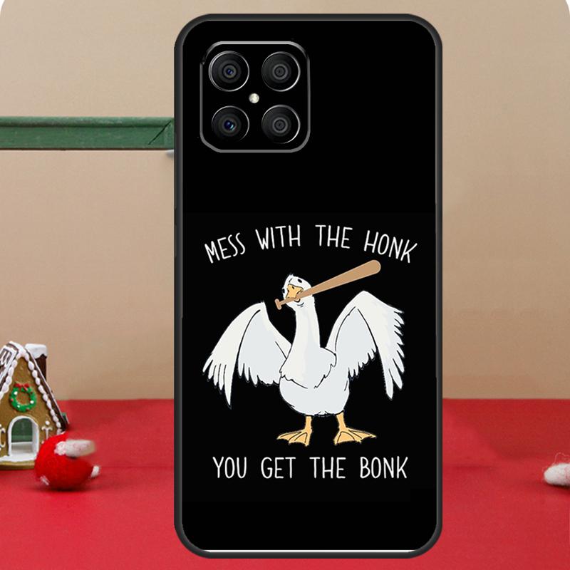 Duck Goose Honk Bonk Funny Meme Case For Honor Magic 6 7 8 Pro Honor 400 200 70 90 Lite X8c X8b X9a X9b X9c X9d Win RT Cover