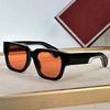 JMM INS Enzo Occhiali da sole quadrati in acetato per uomo e donna marca designer fatti a mano in Giappone Occhiali classici Vintage con astuccio