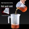 Jilitian Transparent Plastic Measuring Cups