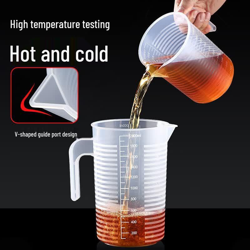 Jilitian Transparent Plastic Measuring Cups