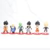 Figures Dragon Ball Childhood Goku Super Saiyan Pvc Model Toys Car Display
