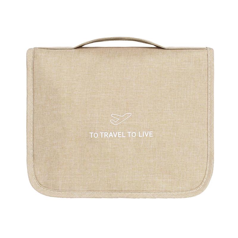 OLOMM Portable Travel Toiletry and Cosmetic Bag with Hook